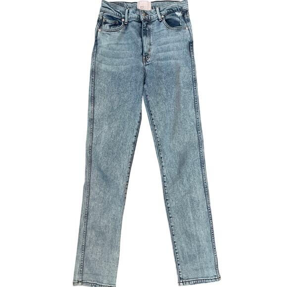 Revice Premium Denim High Rise Slim‎ Fit Acid Wash Jeans Size 28 - Picture 1 of 9